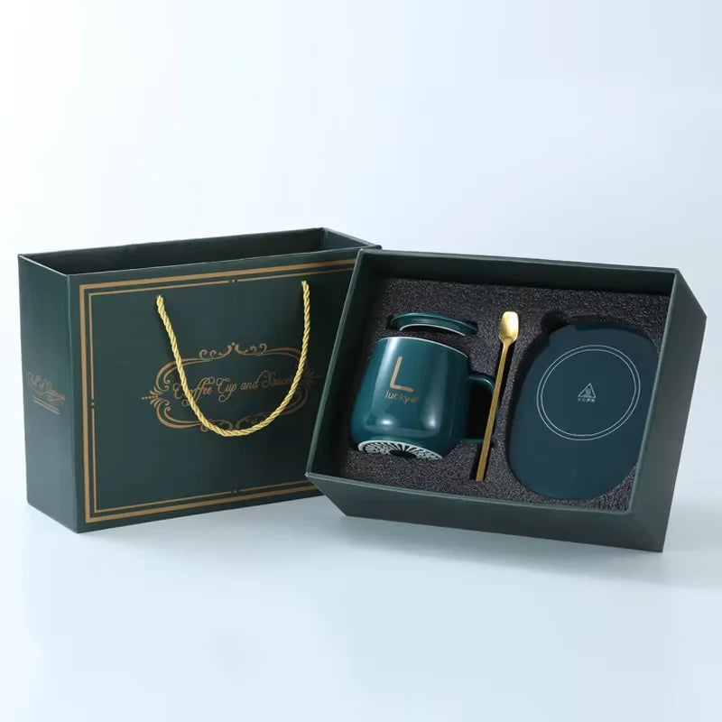 USB Coffee Mug Warmer with 55Â°C Heating Plate