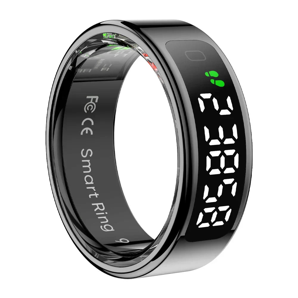 Smart Ring Health Monitor with Wireless Charging