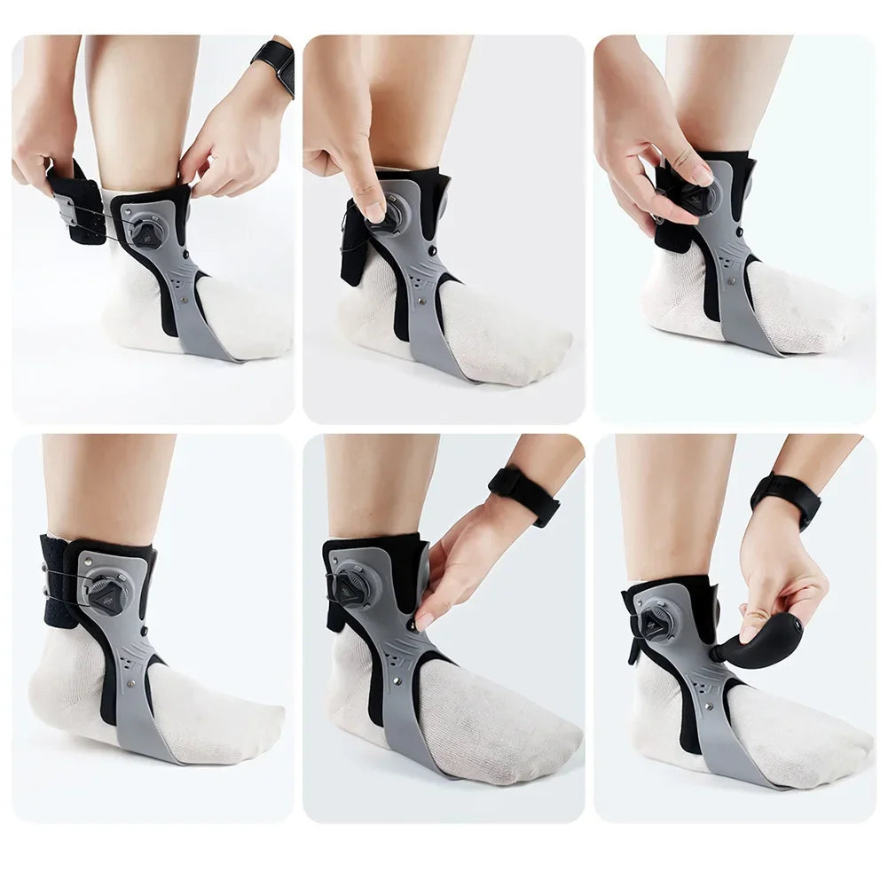 Adjustable Ankle Support Brace for Foot Drop