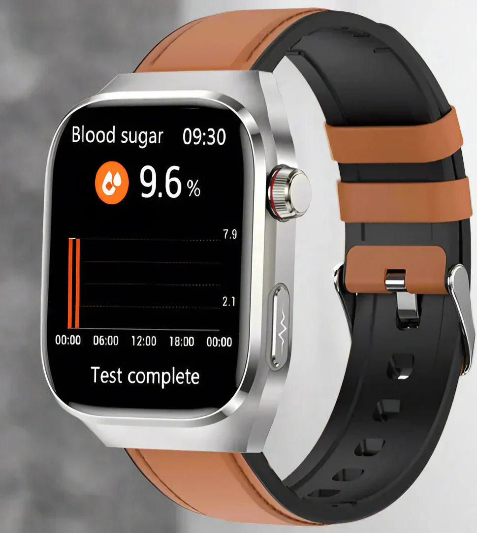 Health Smartwatch with ECG and AMOLED Display