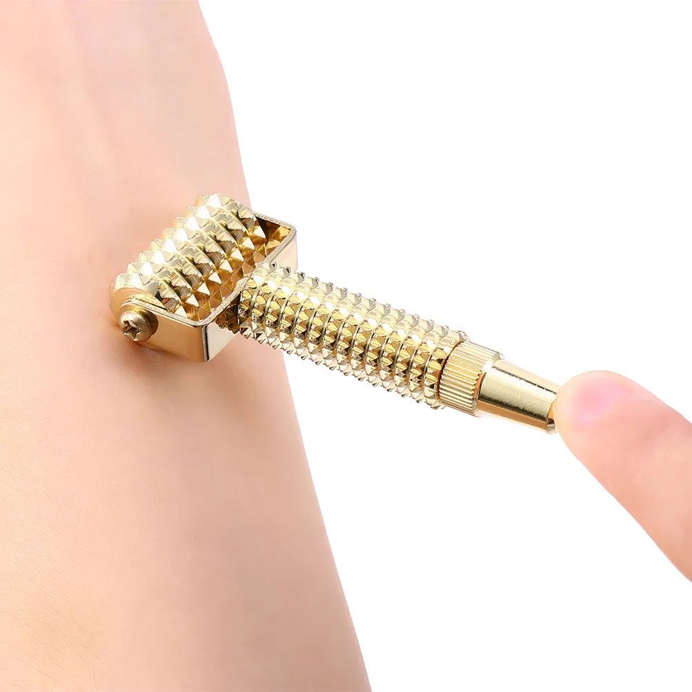 Acupoint Massage Roller Tool with Ergonomic Grip