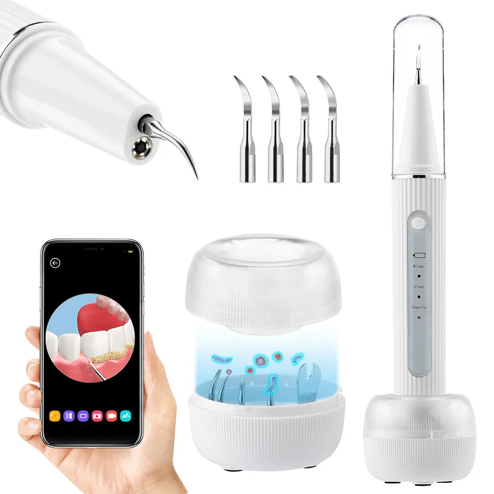 Ultrasonic Dental Cleaner with Calculus Removal Function