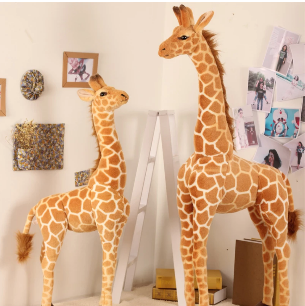 Giant Plush Giraffe Toy for Kids -  Stuffed Animal