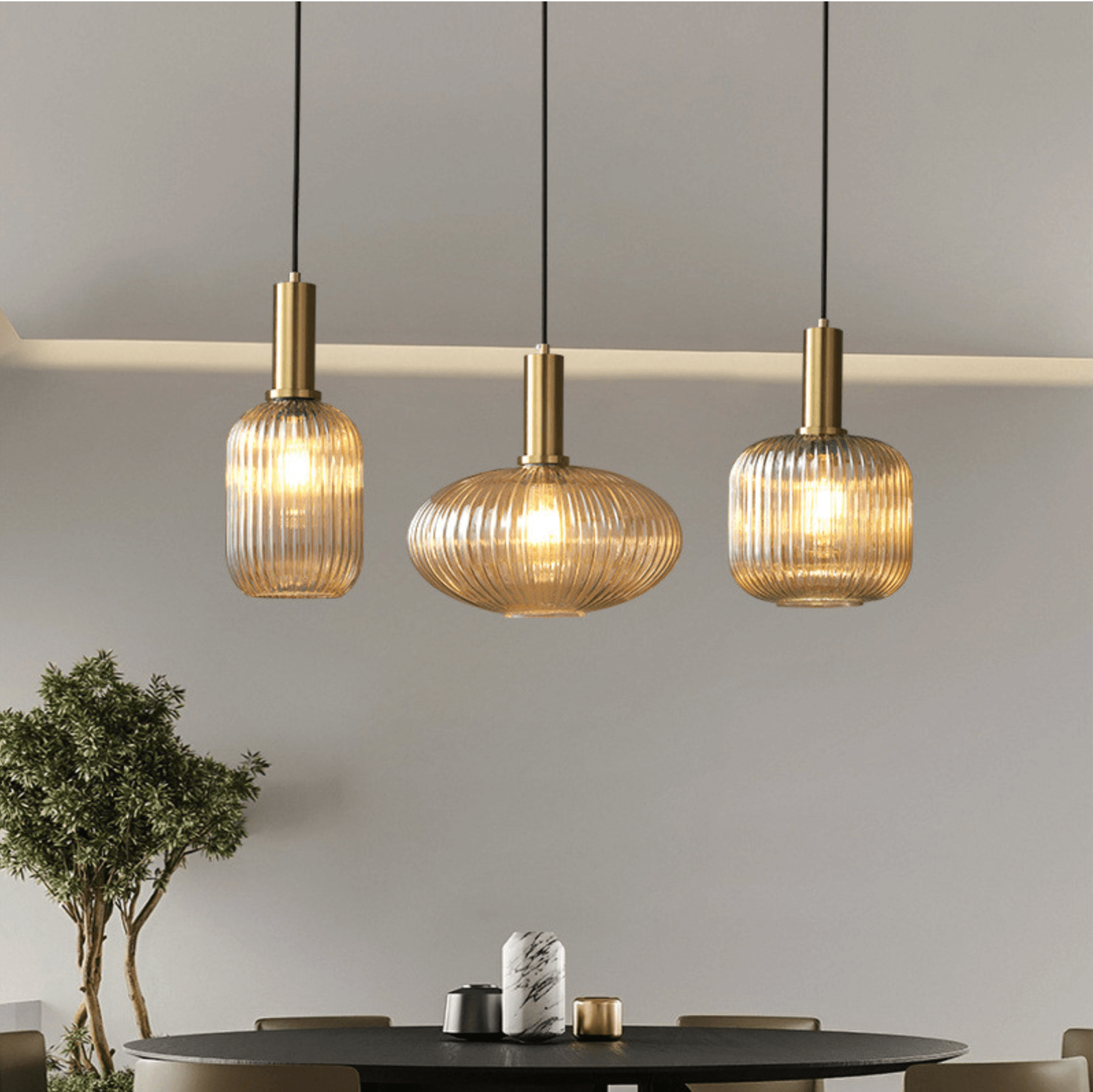 Colorful Glass Pendant Lights for Home Decor