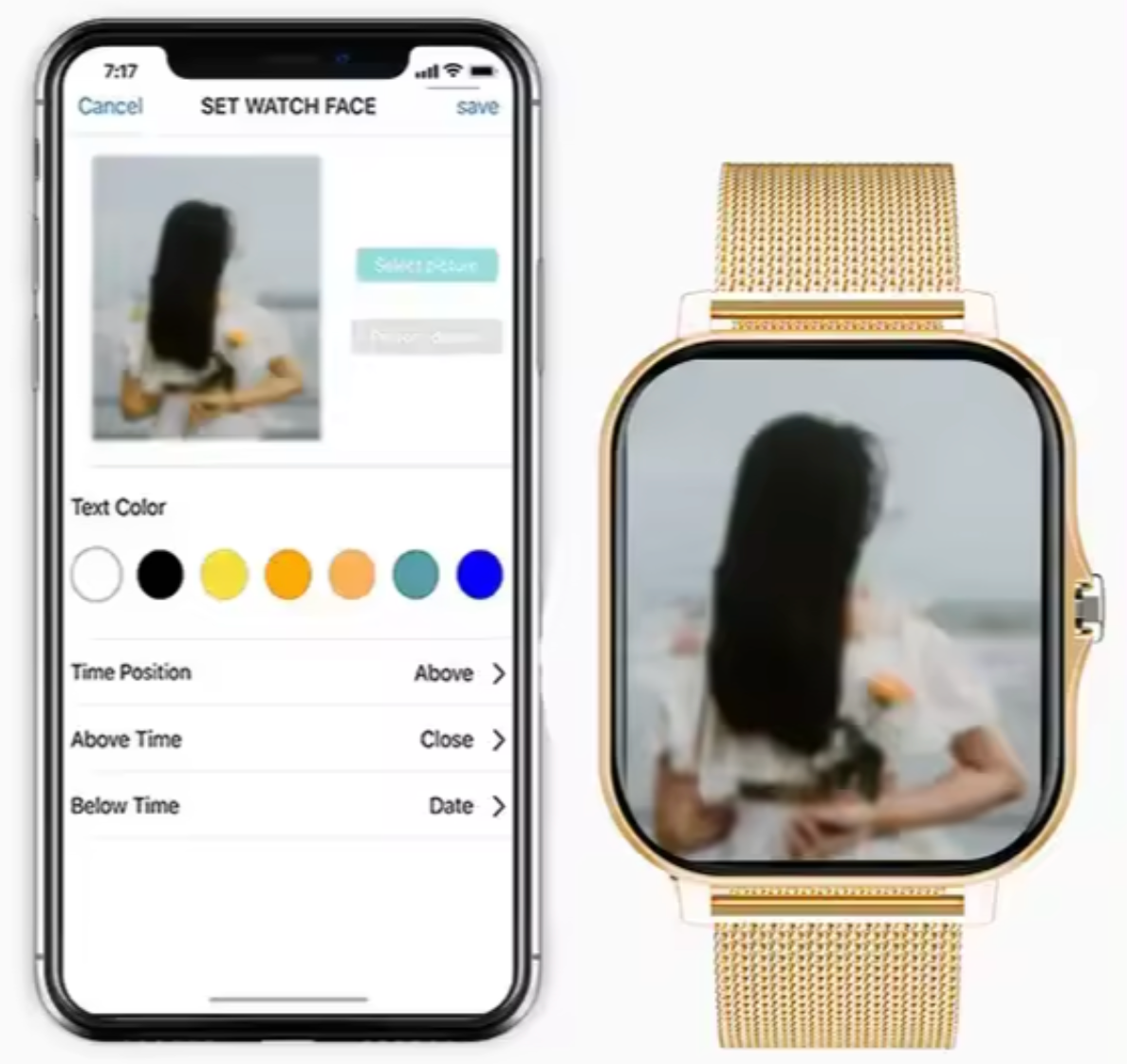Women's Smartwatch with Fitness Tracking