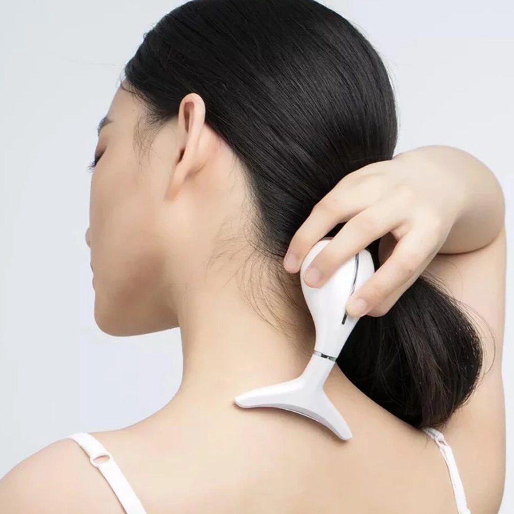 Neck Support Massager with Heated Compression Pads