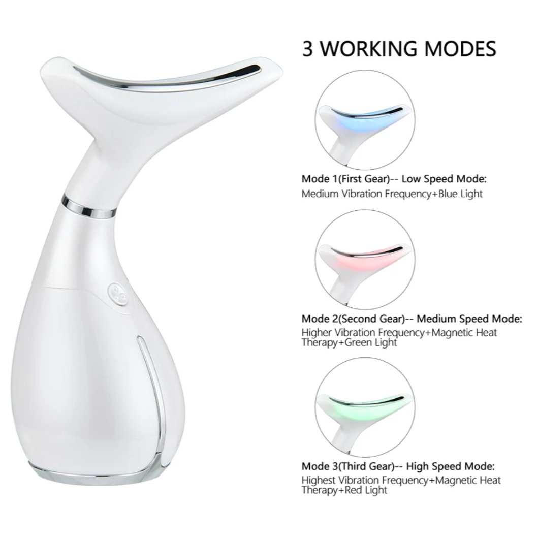 Neck Support Massager with Heated Compression Pads