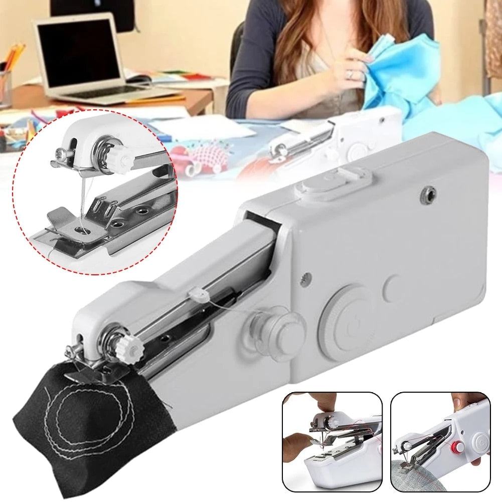Portable Electric Sewing Machine - Manual Tailoring