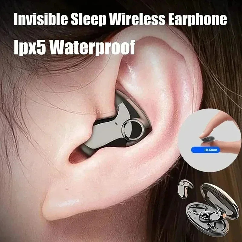 Invisible Sleep Wireless Earbuds with Bluetooth 5.3