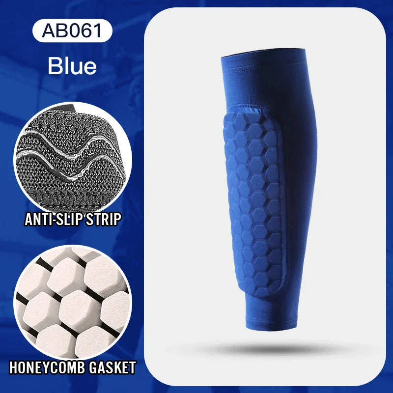 Sports Shin Guard Sleeves with Shockproof Padding