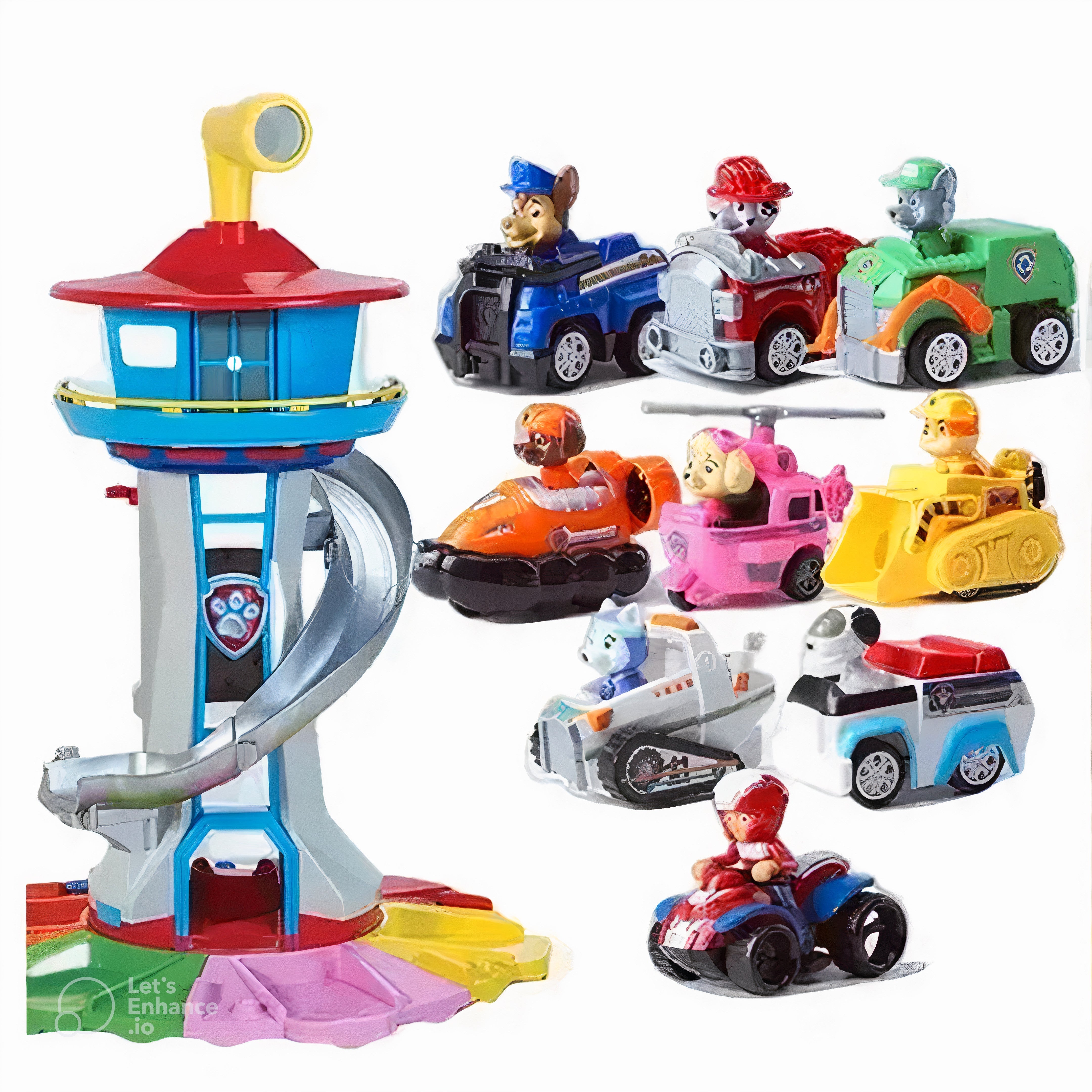 Dog Rescue Team Creative and Durable Toy Set for Kids