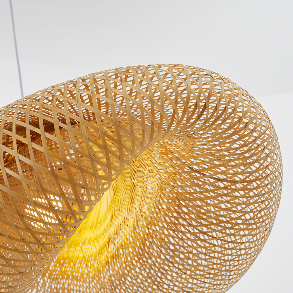 Bamboo Globe Pendant Lamp - Decorative Dining