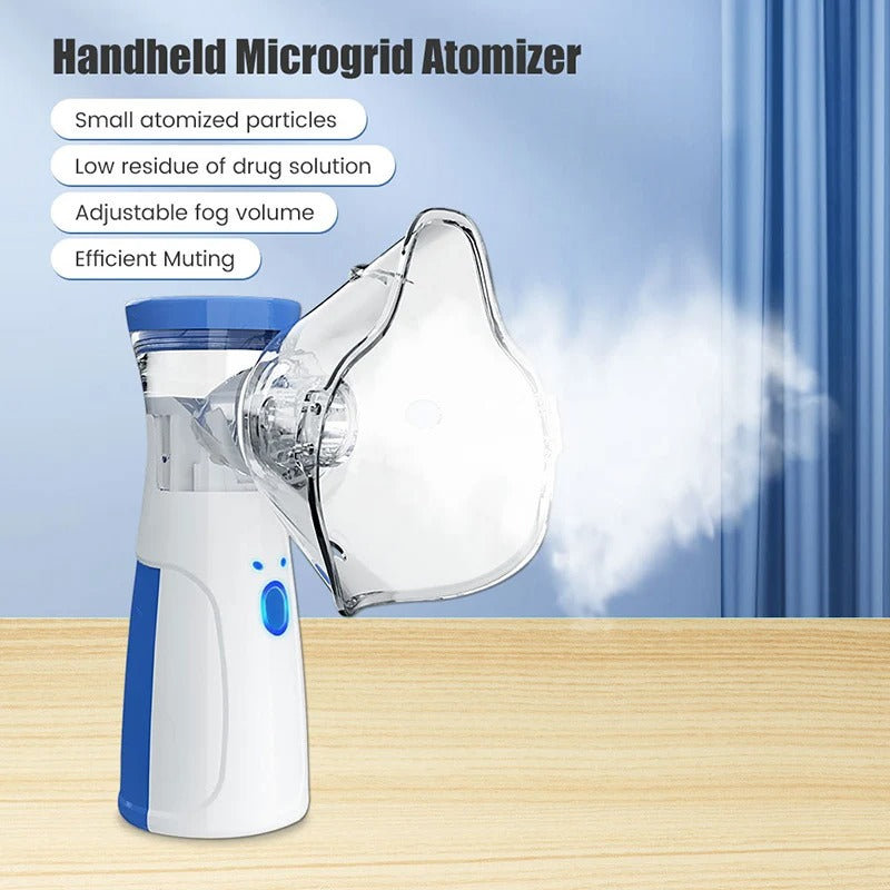 Portable Mini Mesh Nebulizer for Adults and Kids