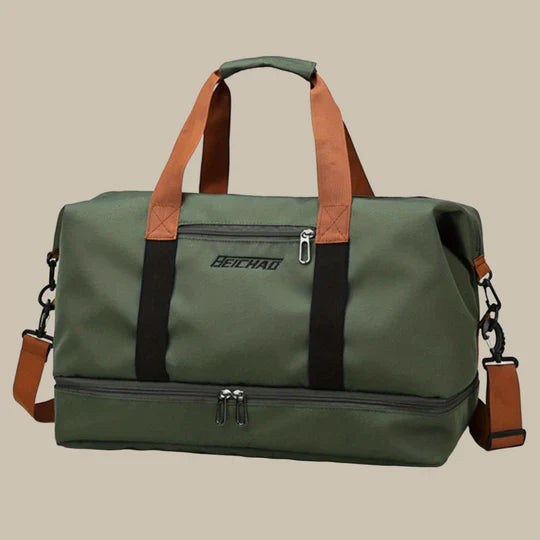 Spacious Duffel Bag for Men with Multiple Pockets