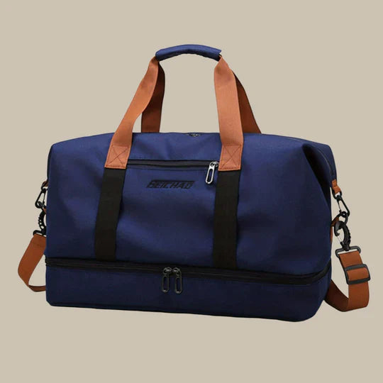 Spacious Duffel Bag for Men with Multiple Pockets