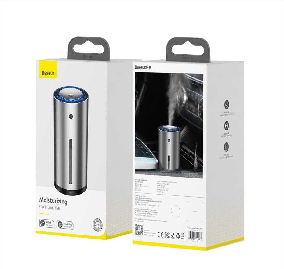Leakproof Car Air Humidifier with USB Power Supply