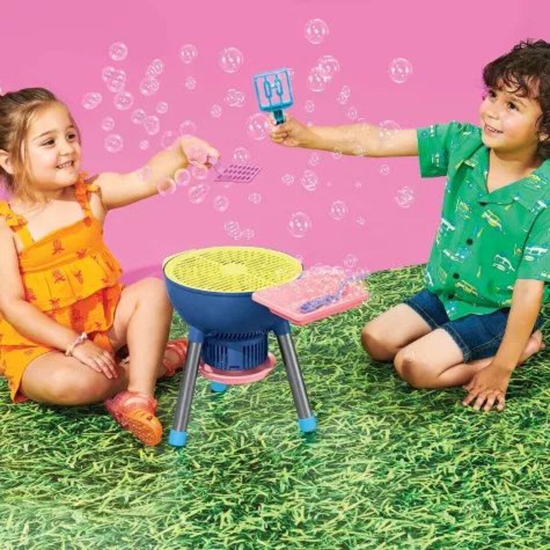 Kid's Grill Bubble Maker for Outdoor Fun