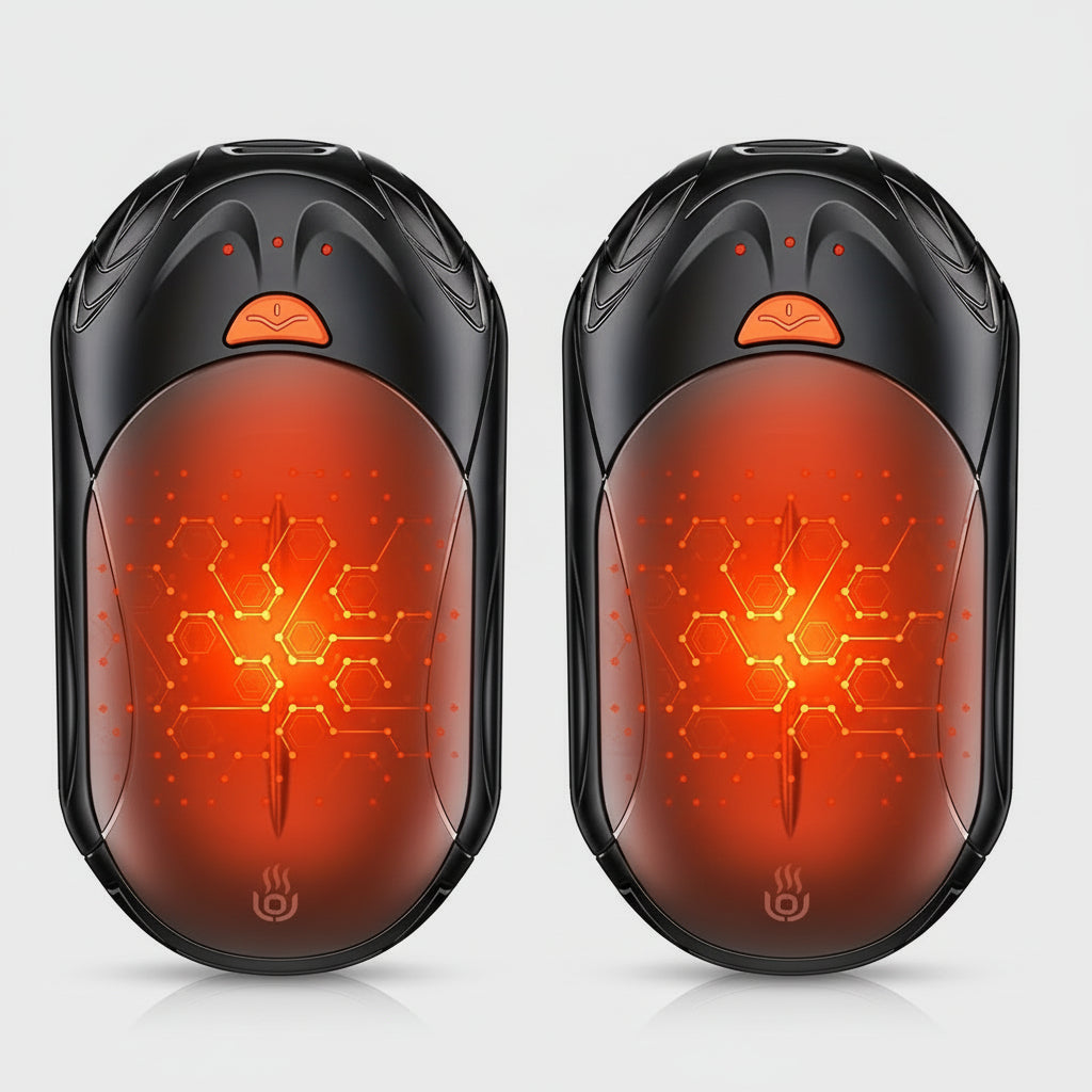Rechargeable Capsule Hand Warmer with Three Heat Settings