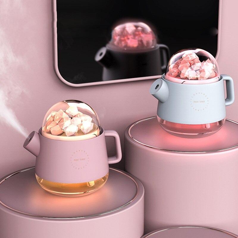 Ultrasonic Teapot Bedroom Humidifier with Mist Control