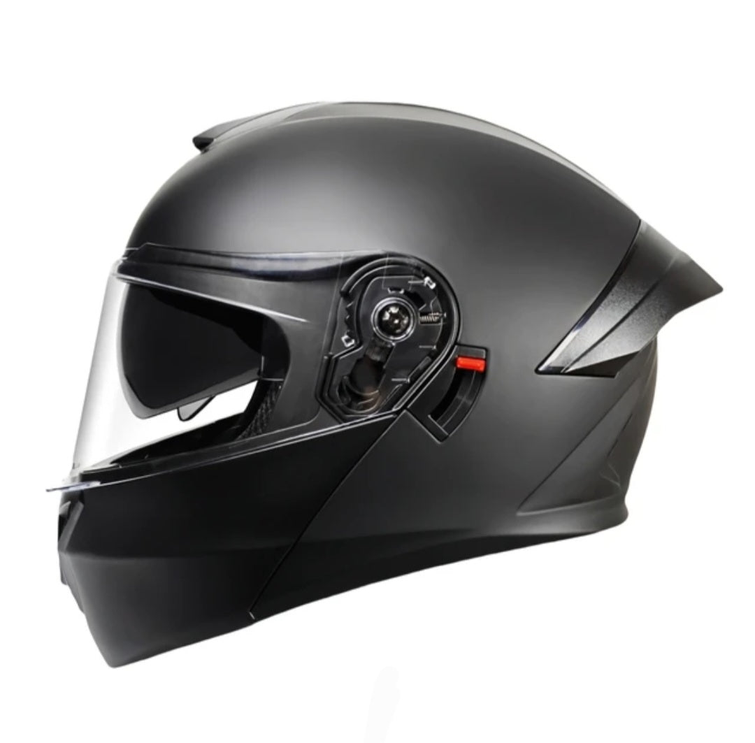 Full Face Motorcycle Helmet with Reinforced Safety Design