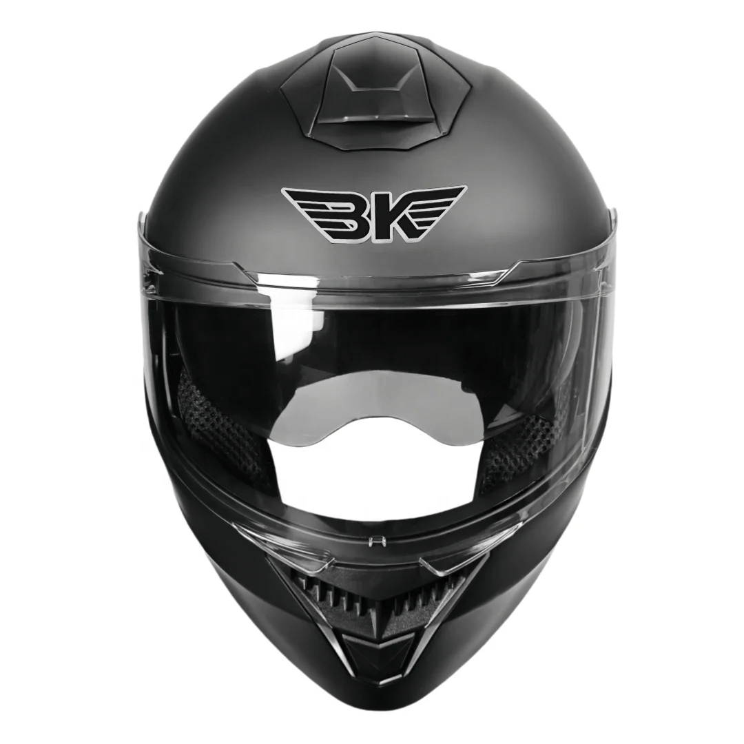 Full Face Motorcycle Helmet with Reinforced Safety Design