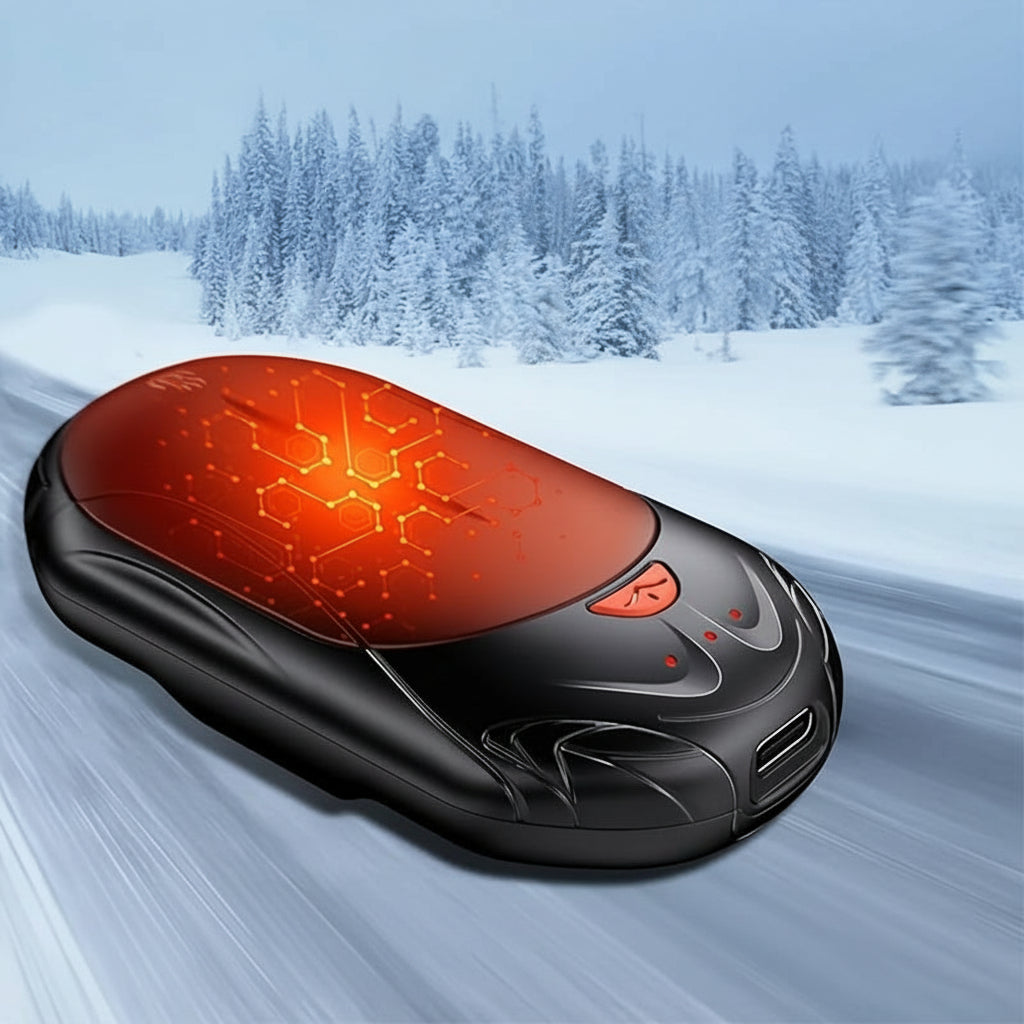 Rechargeable Capsule Hand Warmer with Three Heat Settings