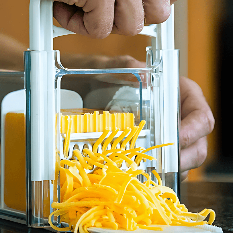 4 in 1 Cheese Slicer and Grater with Built In Storage Container