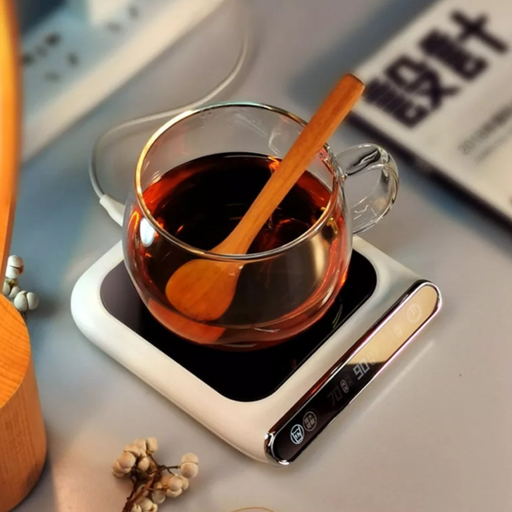 Electric Coffee Cup Warmer with Temperature Control