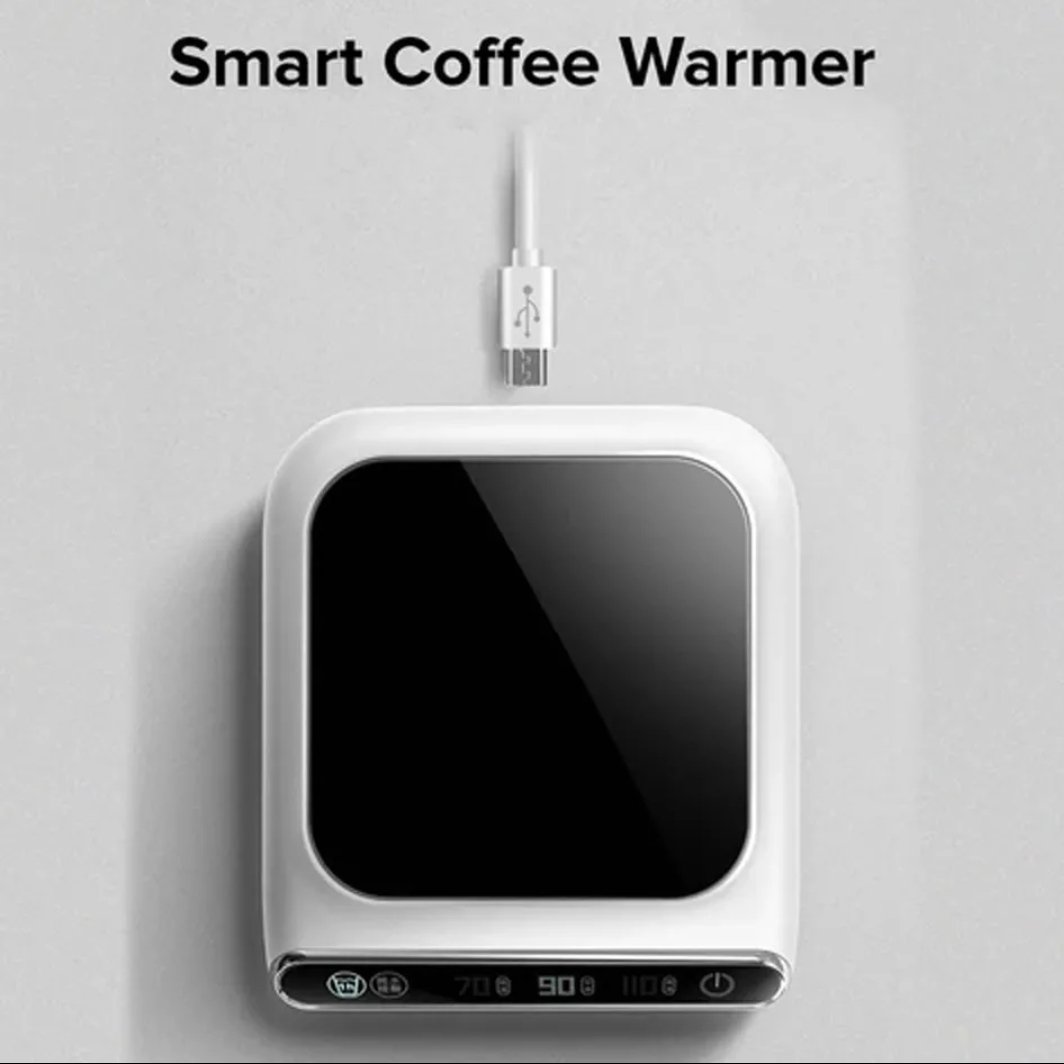 Electric Coffee Cup Warmer with Temperature Control