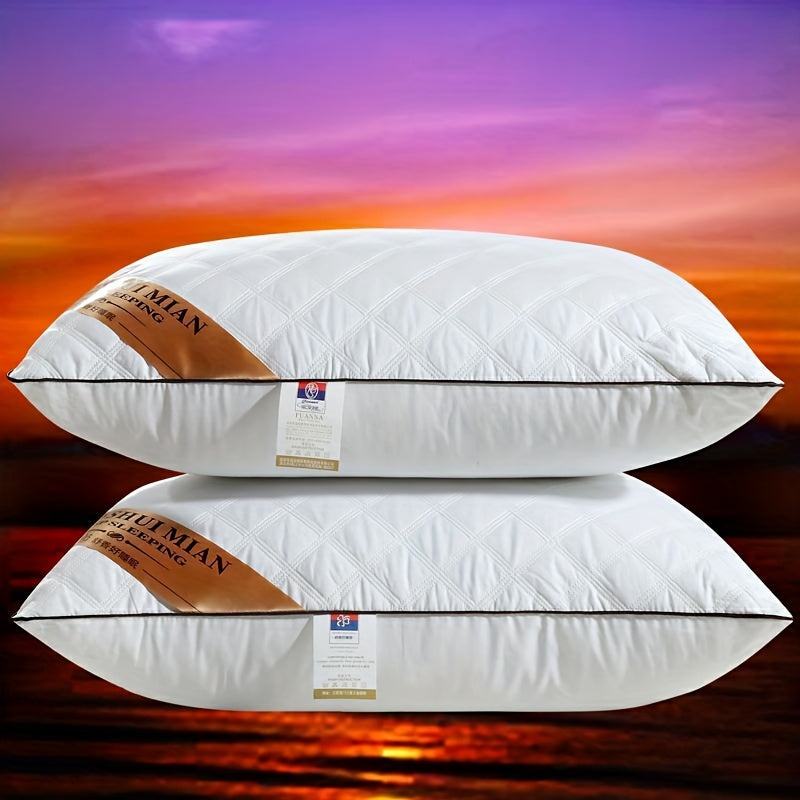 Hotel-Grade Pillow with Non-Sinking Adjustable Support