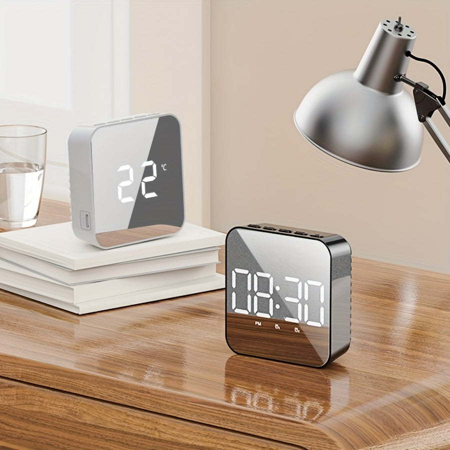 Multifunction Digital LED Alarm Clock with Temperature
