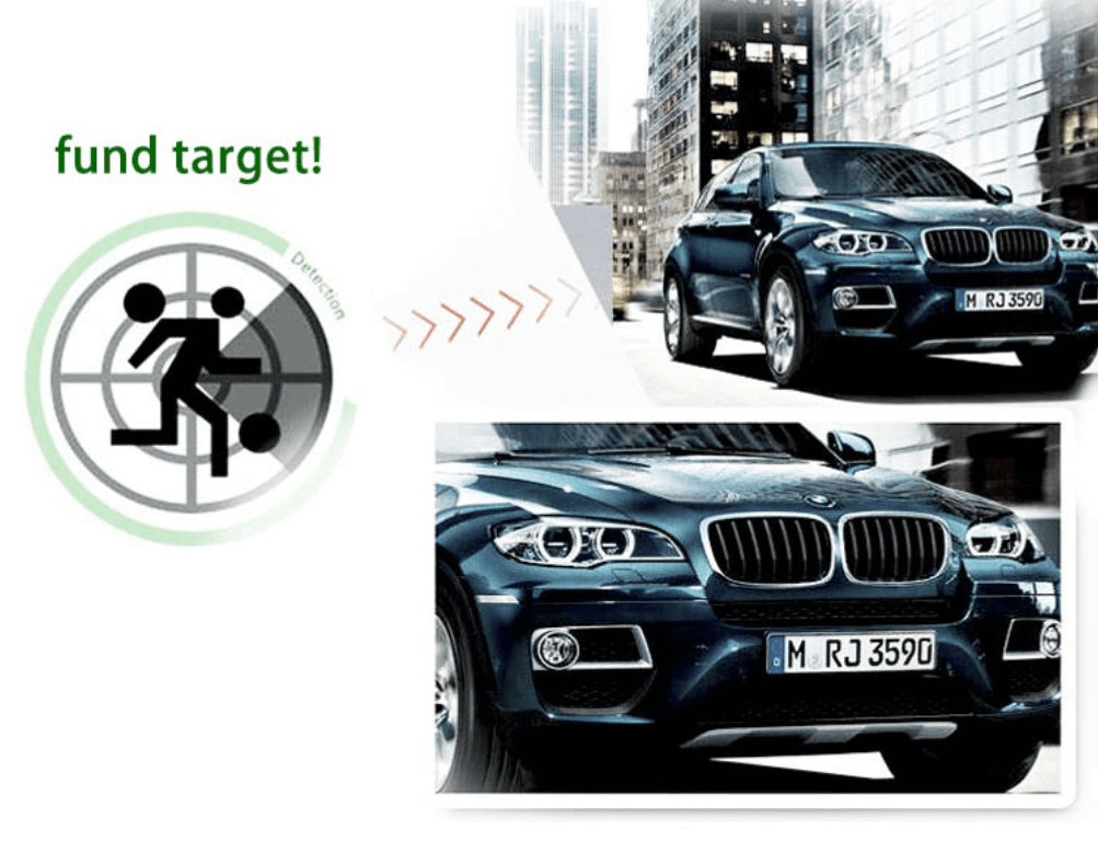 Full HD 1080P Dash Cam with Night Vision Recording