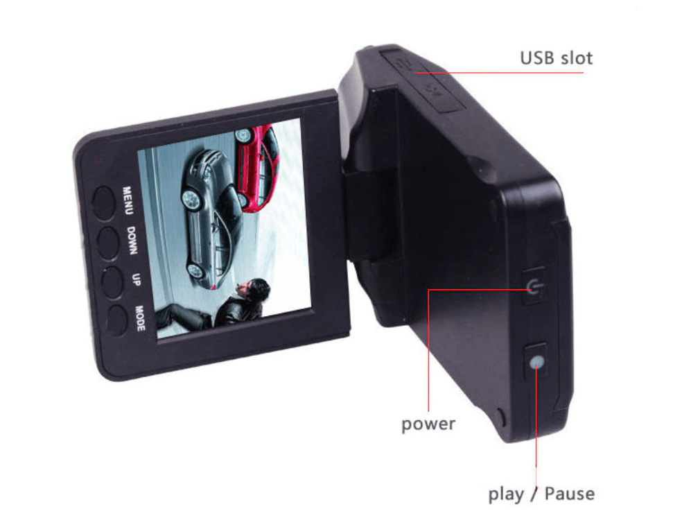 Full HD 1080P Dash Cam with Night Vision Recording