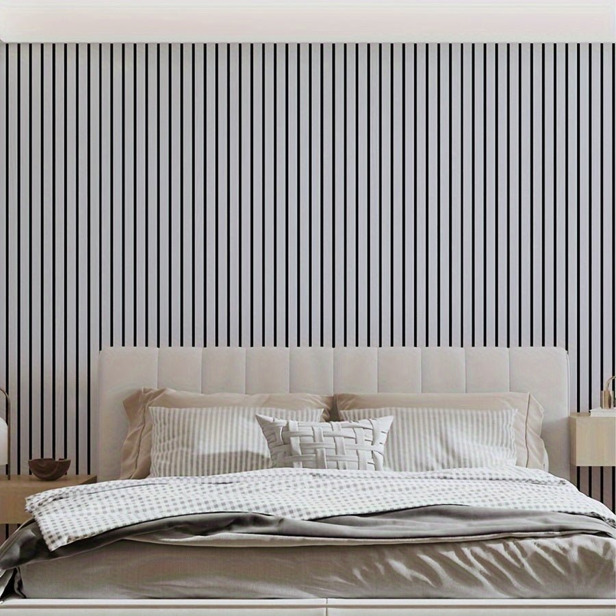 Self-Adhesive 3D PVC Wall Panels with Wood Texture