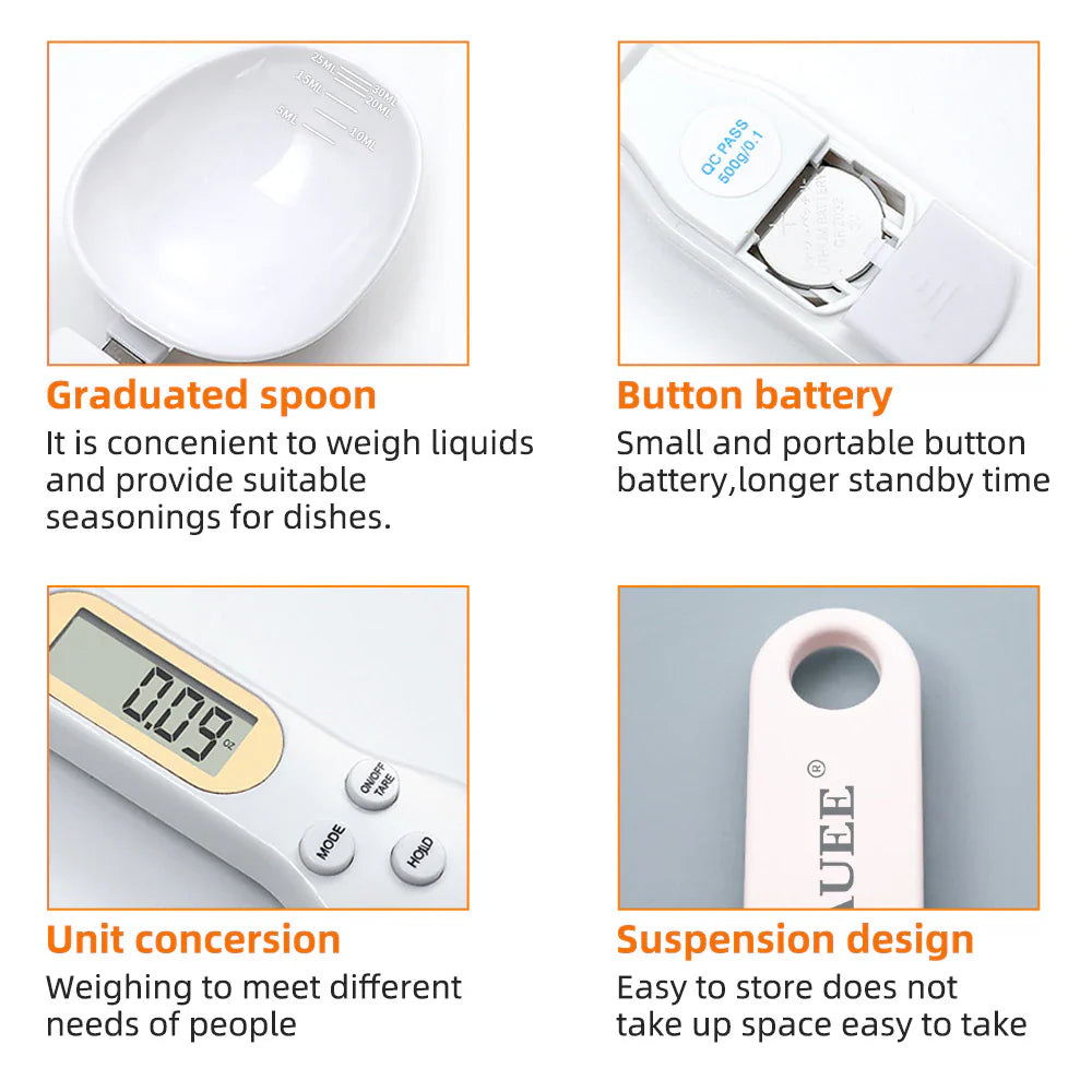 Digital Measuring Spoon Scale with LCD Display