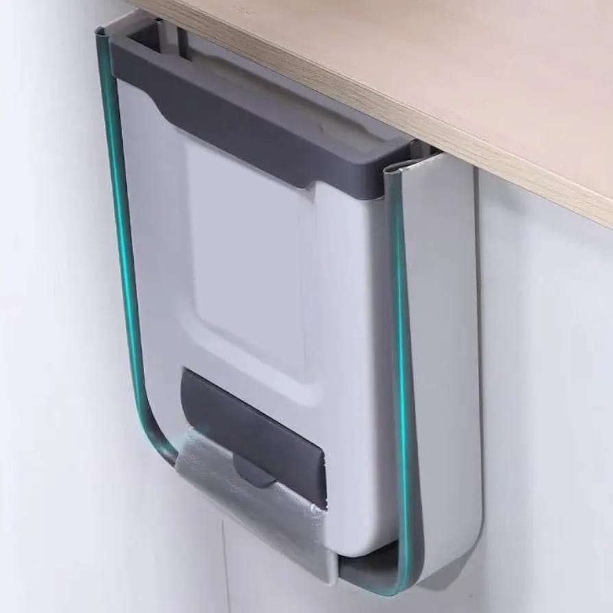 Expandable Hanging Trash Organizer for Kitchen and Cabinet Storage