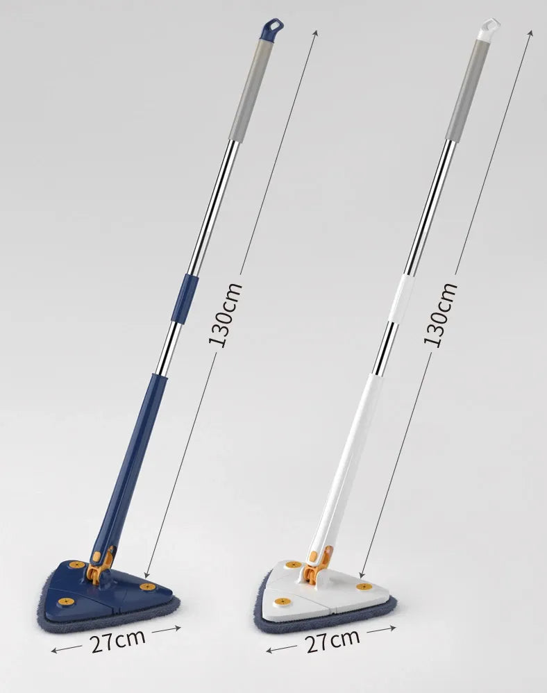 Flexible Triangle Squeeze Mop with Rotating Head