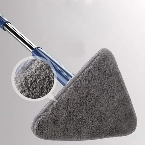 Flexible Triangle Squeeze Mop with Rotating Head