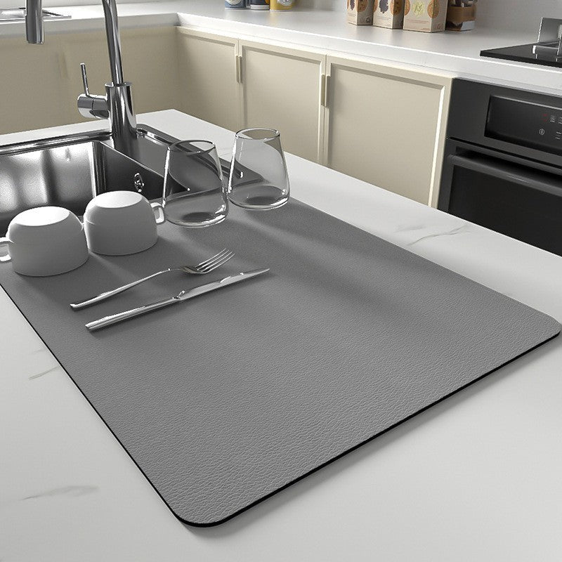 Silicone Dish Drying Mat with Non-Slip Surface