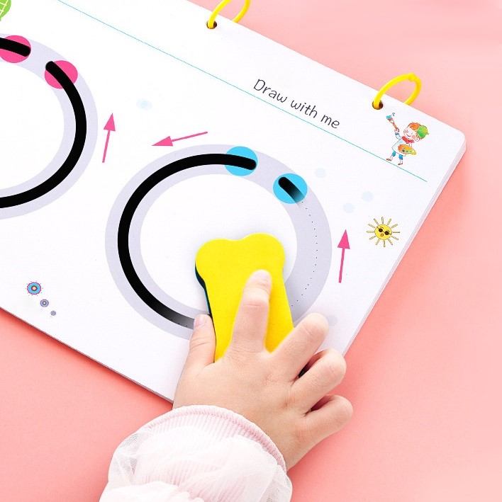 Reusable Tracing Workbook Set for Early Writing and Learning Practice