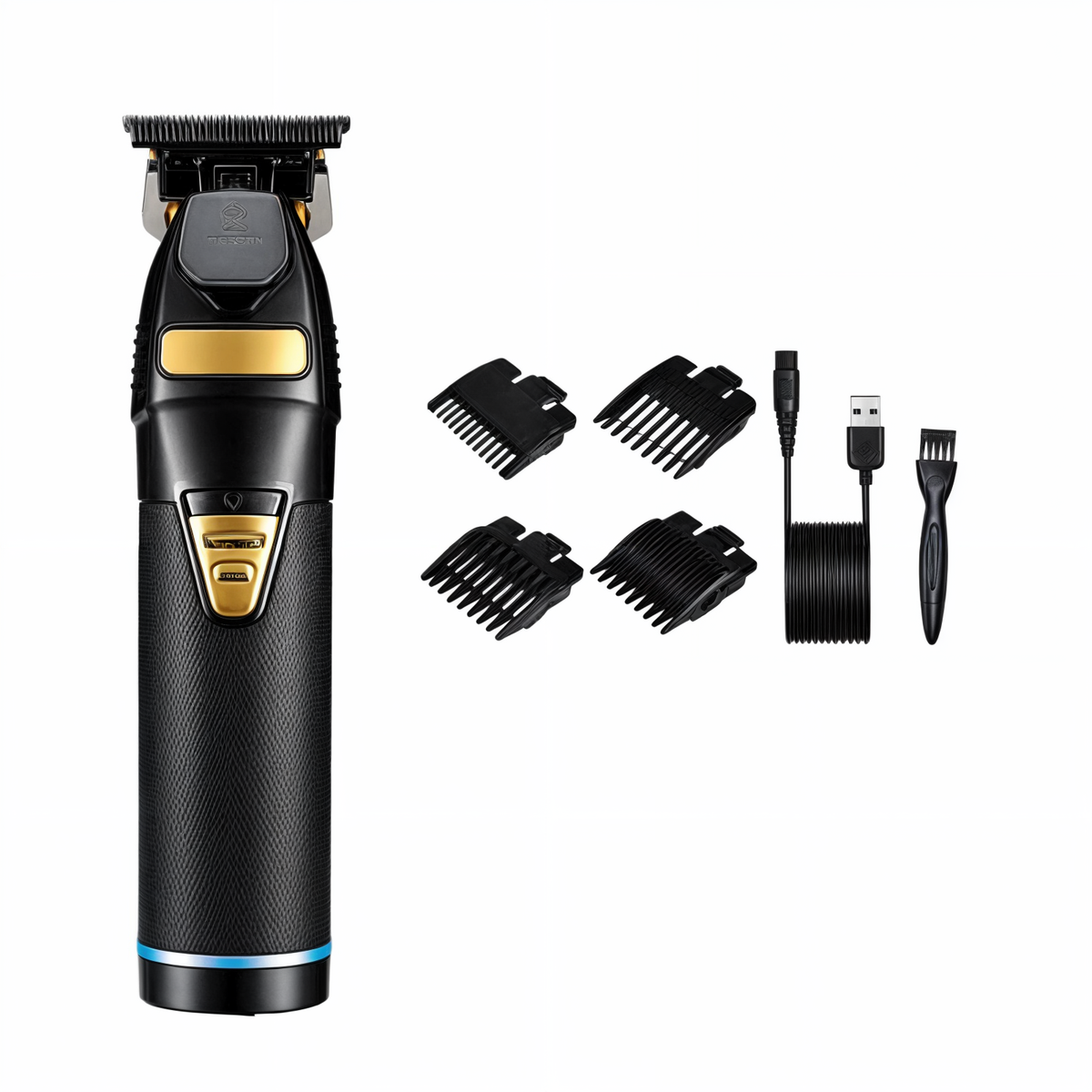 Professional Hair Clipper with Adjustable Guard Combs