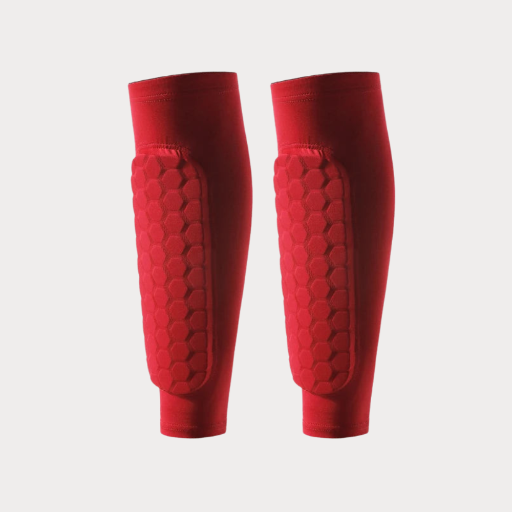 Sports Shin Guard Sleeves with Shockproof Padding