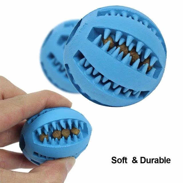 Interactive Food Dispensing Dog Toy for Mental Stimulation