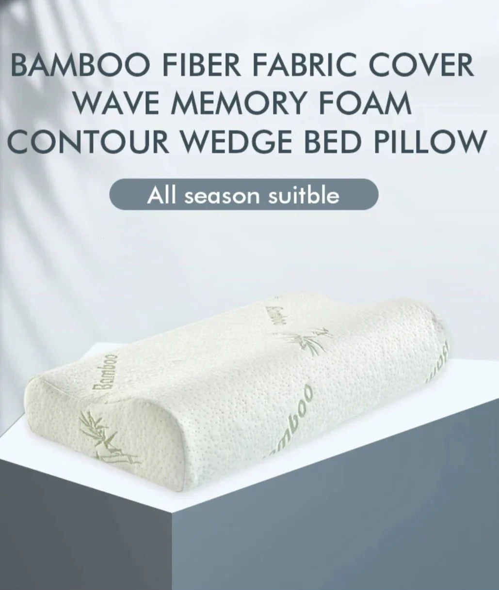 Memory Foam Sleeping Pillow for Night Rest