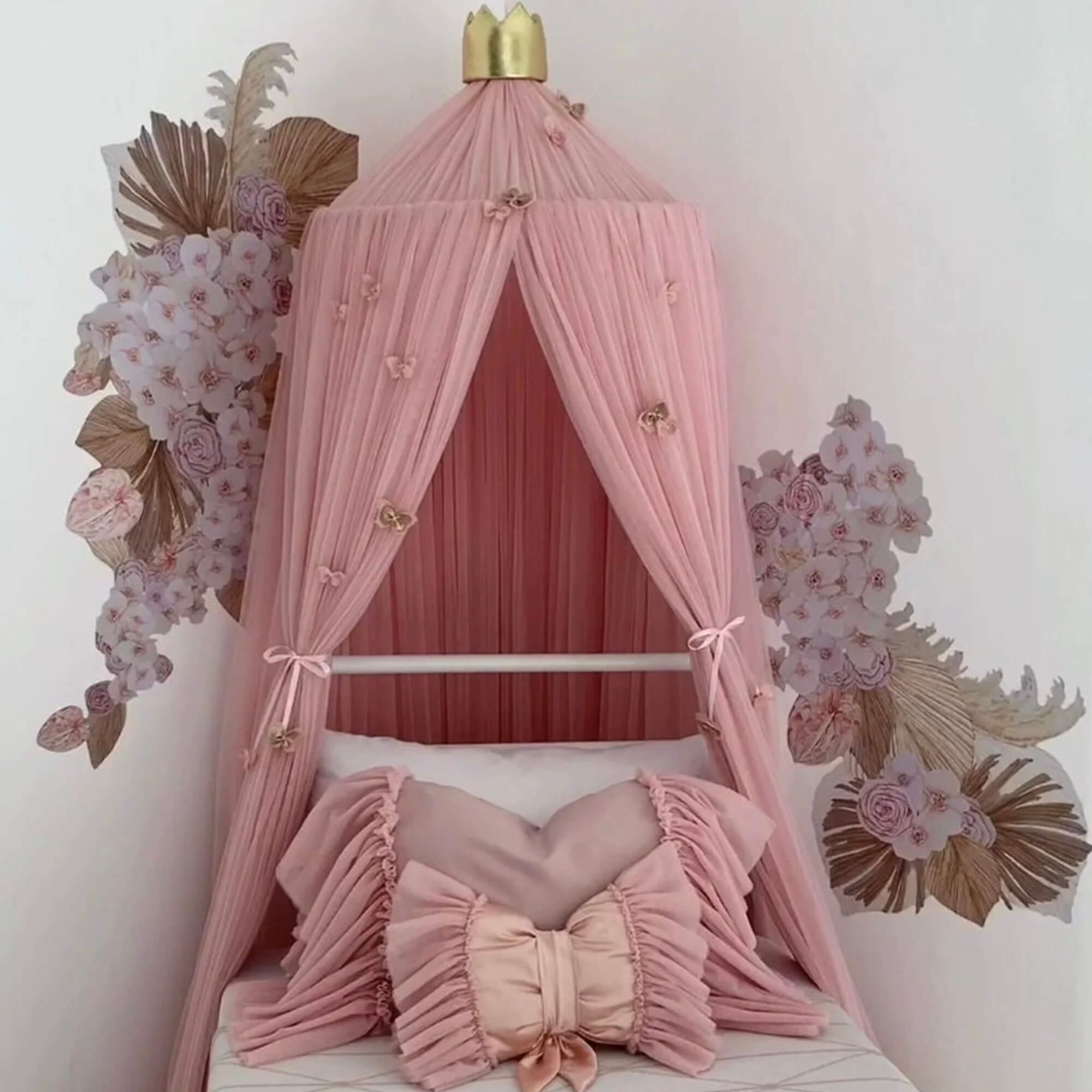 Princess Bed Canopy for Girls Bedroom