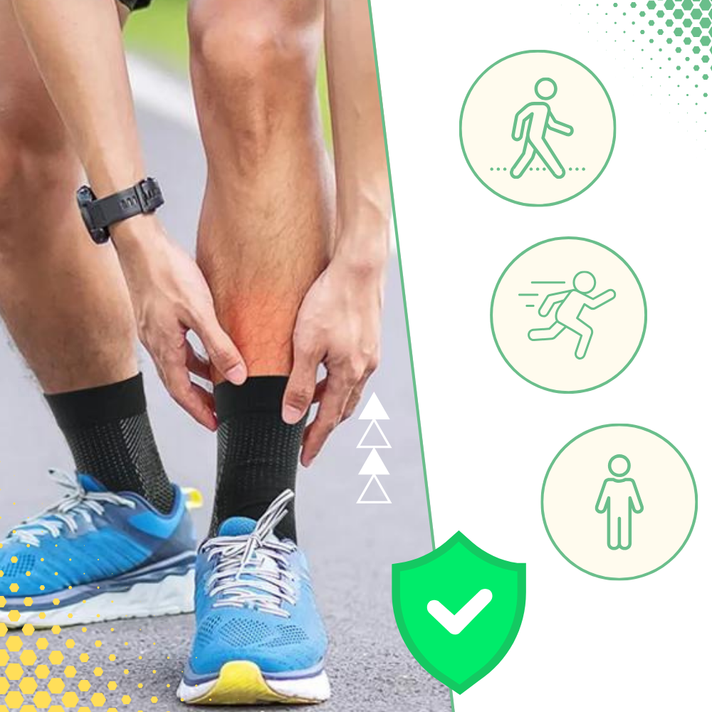 Open-Toe Compression Support Socks for Neuropathy