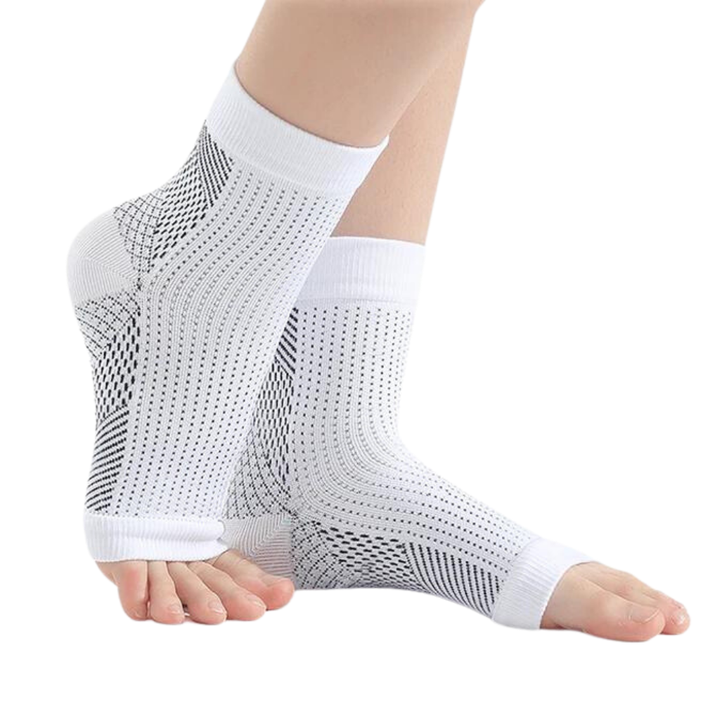 Open-Toe Compression Support Socks for Neuropathy