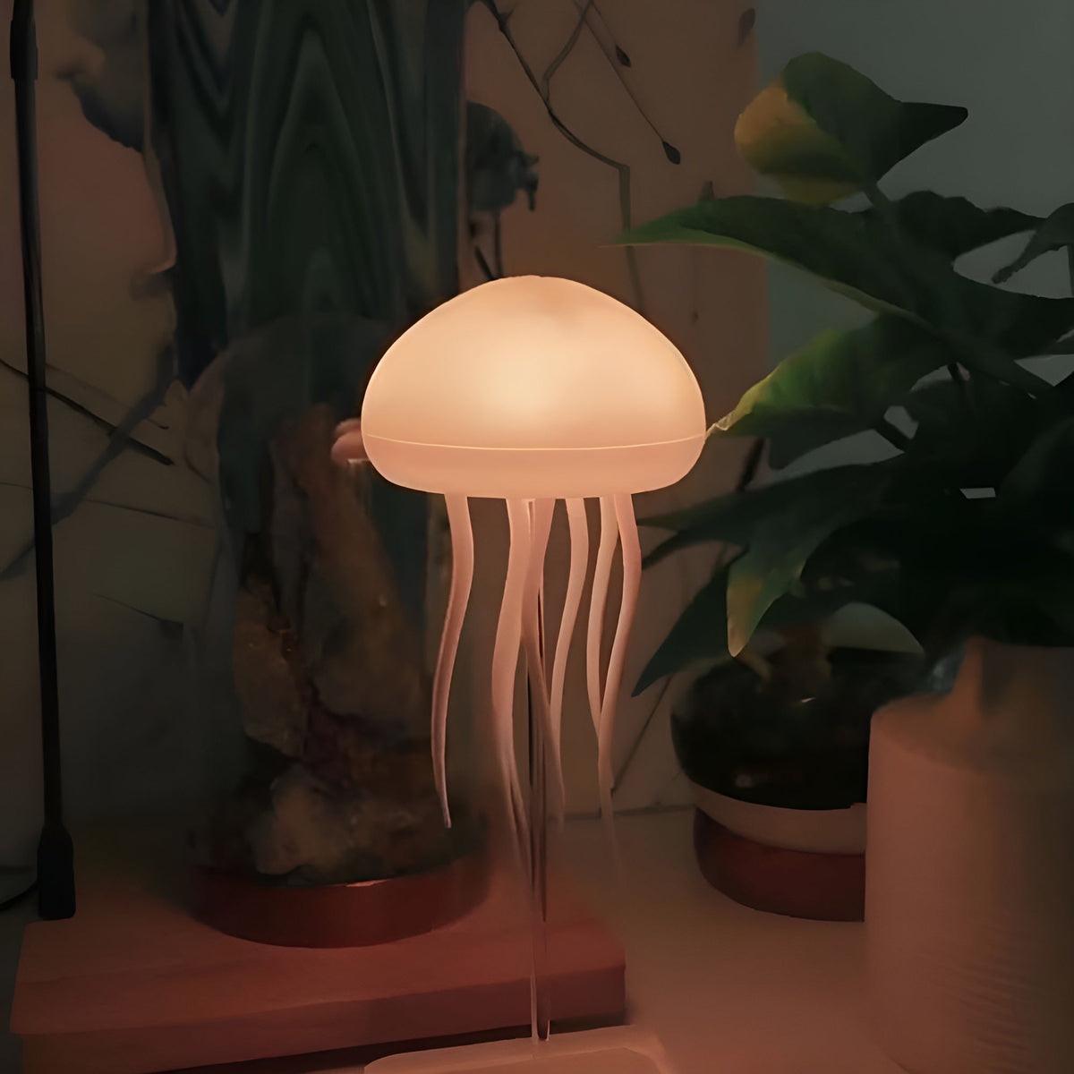 RGB Jellyfish LED Lamp with Voice Activation