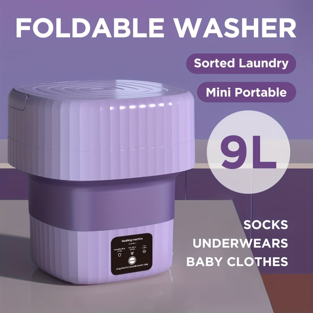 Portable Mini Washing Machine - Spin Basket