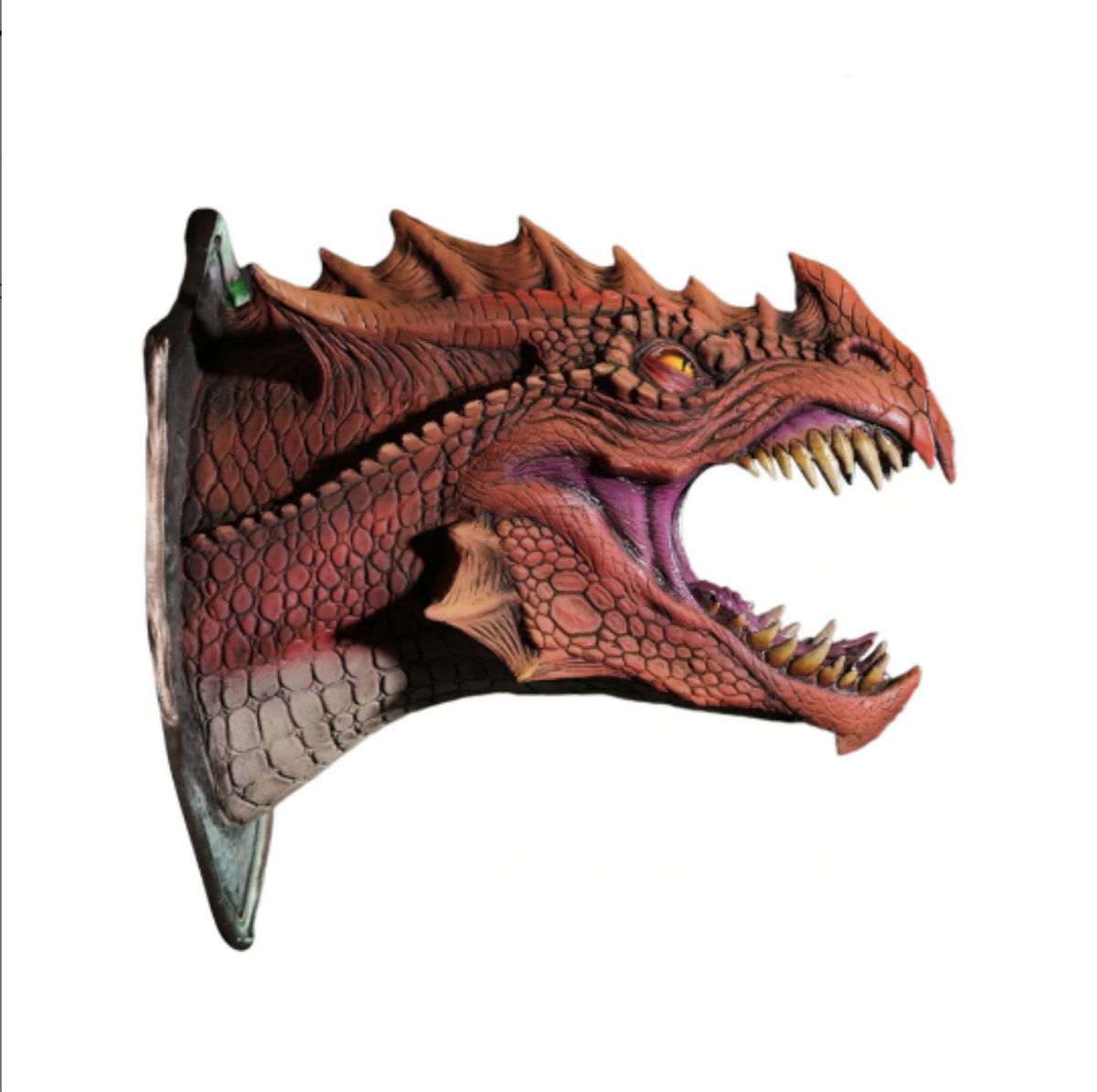 LED Dinosaur Head Wall Decor with Smoke Effect